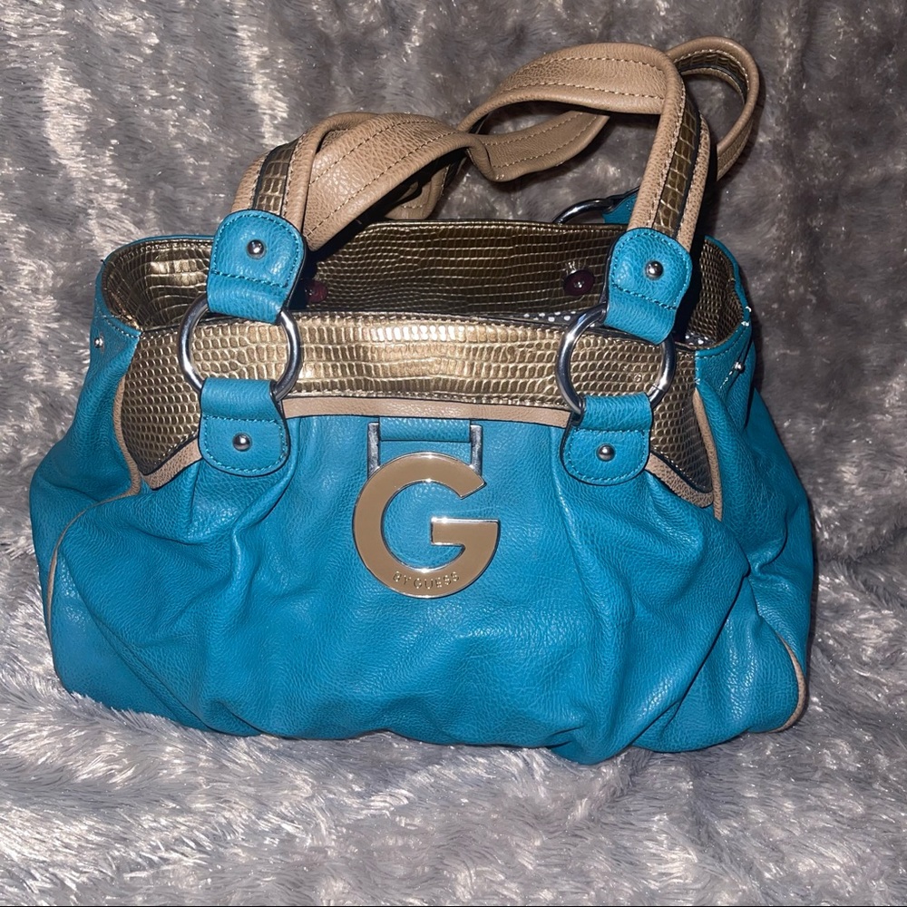 G by GUESS teal Shoulder bag
